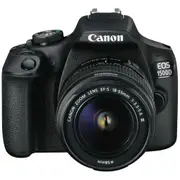 Canon EOS 1500D DSLR Entry-Level Camera with 18-55mm Lens Kit 24.1MP CMOS Sensor - 3" LCD - Built in Wi-Fi & NFC - (EF-S 18-55mm f/3.5-5.6 III Lens) [1500DKB]