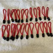 24 PACK 3" ZIPPER PULLS TENTS BACKPACKS JACKETS Pants Shirts Bags Suit Case
