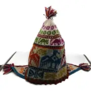 Handmade Alpaca Wool Chullo - Inca Cordor Warm Winter Design