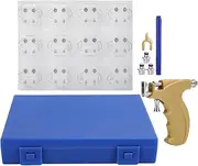 [ANKROYU] Professional Ear Piercing Gun Kit, Reusable Stainless Steel Body Piercing Gun Tool Kit for Nose Belly Button Piercing Instrument