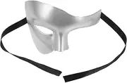 VALICLUD Elegant Masquerade Half-face Mask for Men for Dance Parties Halloween Photo Prop Adult Accessory
