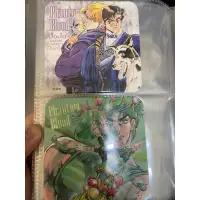 在飛比找蝦皮購物優惠-jojo 原畫杯墊 喬納森 迪奧 一部