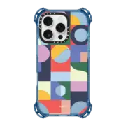 iPhone 16 Pro Bounce Case MagSafe Compatible Geometric by Poketo