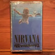 New NIRVANA Nevermind SEALED Cassette TAPE Silver Japan 2016 Limited Edition VG