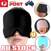 Aroma Season Ice Pack Migraine Hat - Hot Cold TherNWy Headache Pain Relief Cap