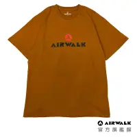 在飛比找蝦皮商城優惠-AIRWALK 純棉重磅T AW51508 駝色 美版 圖騰