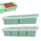 Air Fryer Safe Food Storage Soup Freezer Container with Lid Bpa-free Silicone