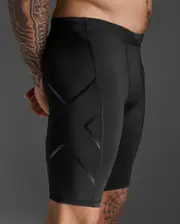 Core Compression Shorts, 2XU, S, Black/Nero, Male