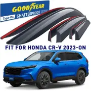 Rain Guards Vent Visors Shade for 2023-2025 Honda CR-V (CRV) SHATTERPROOF