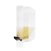 12 Gallon Gravity Bin Dried Food Cereal Dispenser Candy Coffee Beans CounterWall