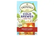 Twinings, Cold Brewed Iced Tea, English Classic, 20 Single Serve Tea Bags, 1.41 oz (40 g)