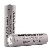 Radiomaster 3.7V 18650 3200mAh Battery for RadioMaster GX12 Pocket TX16S Boxer TX12 MT12 Radio Trans