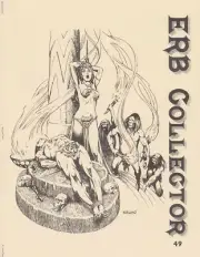 ERB COLLECTOR #49~EDGAR RICE BURROUGHS ZINE~MAY 2001~TYPE 2~HARRY ROLAND COVER