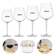 Wine Glasses Red White Goblets Stemmed Champagne Party Bar Drinking Glass Set