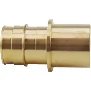 Apollo Retail 1 In. Barb x 1 In. Male Sweat Brass PEX-A Adapter EPXMSA11 Apollo