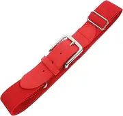 [YARNOW] Belt Softball Socks Elastic Baseball Socks Women Youth Baseball Socks Buckle Softball Cleats Baseball Cleats Baseballs Softball Pants Ratchet White Faux Leather
