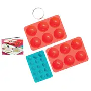 Daily Bake 5 Piece Silicone Dome Dessert Mould Gift Set #3074-1