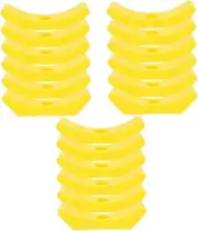 18 Pcs Dumbbell Rack Accessories Weight Organizer Stand Barbell Storage Rack Weight Holder Dumbbell Rest Dumbbell Cradles Weight Stand Weight Rack for Dumbbells Plastic