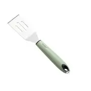 2Pcs Multifunctional Stainless Steel BBQ Turners Plastic Handle Barbecue Turners Spatula Meat Cutter Barbecue Accessories