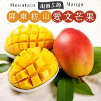 在飛比找鮮拾優惠-【初品果】山頂上的愛文芒果 【預購】屏東枋山愛文芒果禮盒5斤