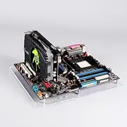 PC Open Frame Test Bench Mini ITX Motherboard Overlock Computer Case DIY Mod Base Transparent Acrylic Stand…