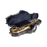 ​Crossrock Pro-Grade Alto Saxophone Case | Space Gray, TSA Lock, Stylish &