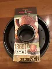 Nordic Ware 365 Indoor/Outdoor Beer Can Marinade Chicken Roaster New