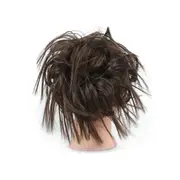 synthetic ponytail hair messy bun elastic band hairpieced for women donut chignon pigtail