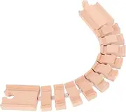 DIY Wooden Train Track Set Boys and Girls Educational Train Railway Track