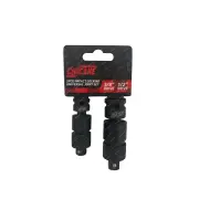 2 Pcs of Chicane 3/8" & 1/2" Drive Impact Locking Universal Joint Adapter Set