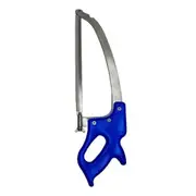 Butchers Handsaw Stainless Steel 12" Bone saw Meat Handsaw - Blue