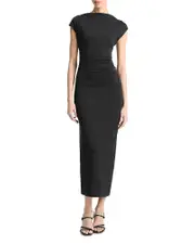 Vince Cowlneck Muscle Tee Dress