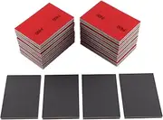 24pcs 400Grits Sanding Sponge, Wet and Dry 4"x3" Sanding Block, Reusable Sand Paper for Metal Wood Drywall Walls Stone Automotive Paint Plastic DIY(400 Grits)