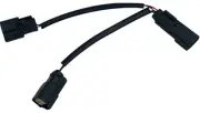 Custom Dynamics Dual Electrical Accessory Y-Splitter Harness #CD-18ST-Y