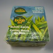 1999 Disney Pixar A BUG'S LIFE Movie Card Box, 36 Packs Factory Sealed