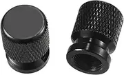 jiningxinxin Compatible with Enfield Bullet/Meteor/Classic 350 500 Interceptor 650 Continental GT 535 Himalayan 400 411 Motorcycle Tire Valve Caps(Black)