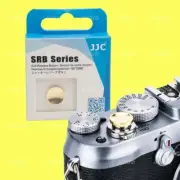 Concave Surface Soft Shutter Release Button Gold for Fujifilm X-E4 T5 T30 X100VI