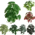 3D Printed Ivy Vine Leaf Turtle leaf Flower Plants Home Decor Fake Foliage