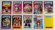 2013 Garbage Pail Kids BNS2 Brand New Series 2 gpk GLOW IN THE DARK 10-Card Set