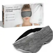 NEW Sharper Image Weighted Comfort Eye Mask Hot / Cold Relaxation