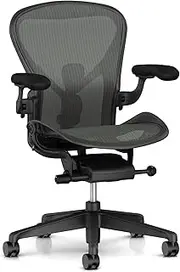 [Herman Miller] Aeron Chair, B, Graphite -