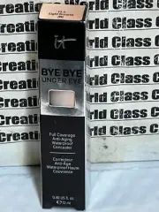 IT COSMETICS~BYE BYE UNDER EYE WATERPROOF CONCEALER~13.0 LIGHT NATURAL~ 0.40 OZ