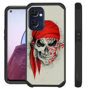 FUSION For OnePlus Nord N300 5G Case Hybrid Phone Cover SKULL PIRATE