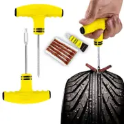 Deluxe Tyre Puncture Plug Repair Kit - 8 Piece kit