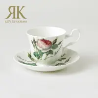 在飛比找PChome24h購物優惠-英國Roy Kirkham-浪漫淺玫瑰系列230ml咖啡花茶