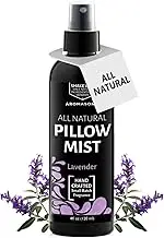 Aromasong Lavender Pillow Spray - All Natural Calming Linen & Bedtime Mist for Deep Sleep - Aromatherapy Botanical Essential Oils for Sleeping - for Relaxing Stress Fragrance Scent