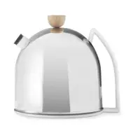 Viva Thomas Porcelain Teapot w/ Stainless Steel Cover & Infuser, 40oz