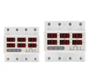 380V 3Phase Over Under Voltage Curent Protection Relay Voltmeter Ammeter Monitor