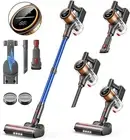 Cordless Vacuum Cleaner, 550W 45Kpa, Max 60 Mins Runtime, Wall-Mounted Charging