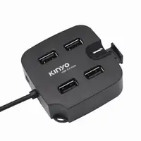 在飛比找樂天市場購物網優惠-KINYO USB2.0支架集線器 HUB-27 USB擴充